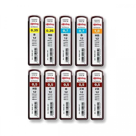 Instrumente de scris - Mina creion Rotring- 4 Buc
