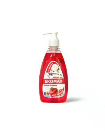 Bucatarii - Ultradish Rodie & Bicarbonat detergent vase manual flacon 500 ml cu pompita