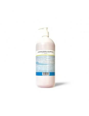 Bucatarii - Ultradish Rodie & Bicarbonat detergent vase manual flacon 1 litru cu pompita