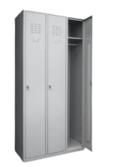 Vestiare metalice - VESTIAR COMPARTIMENTAT  3 USI 180X89X45 CM