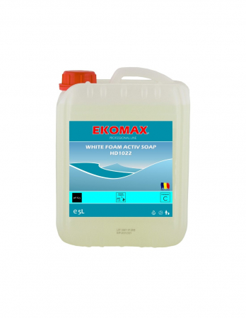 Produse Cosmetice - White Foam Active Soap sapun lichid dozatoare spumare canistra 5 litri