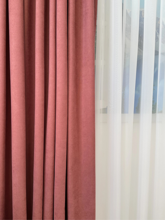 Draperie Soft Roz-Închis [8]