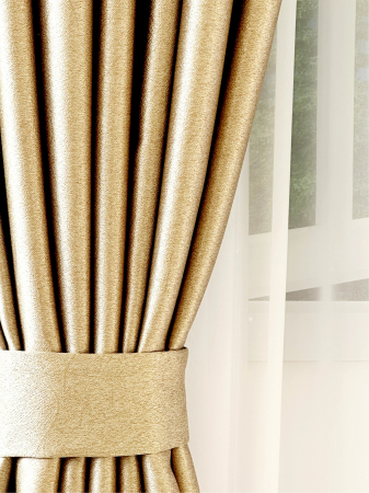 Draperie Blackout Crem Satinat [4]