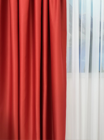 Draperie Blackout Roșu Rodie [5]