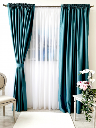 Draperie Blackout Turcoaz [2]