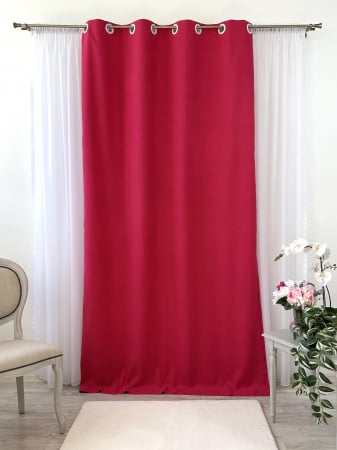 Draperii soft - Draperie Soft Fuchsia 145x260cm