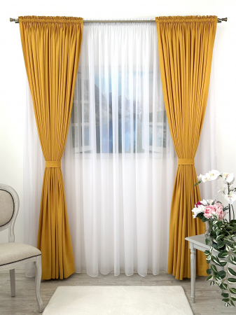 Draperii soft - Draperie Soft Galben