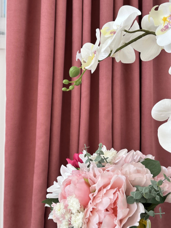 Draperie Soft Roz-Închis [4]