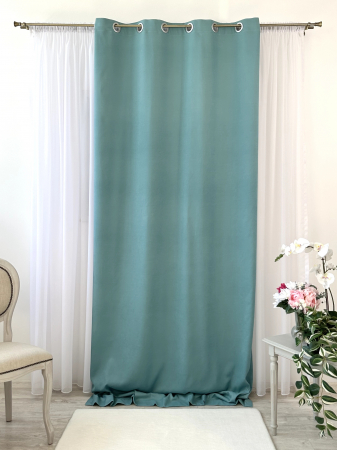 Draperii soft - Draperie Soft Turcoaz 145x260cm