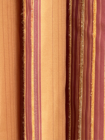 Draperie Tafta Orange cu Jacard Magenta [1]