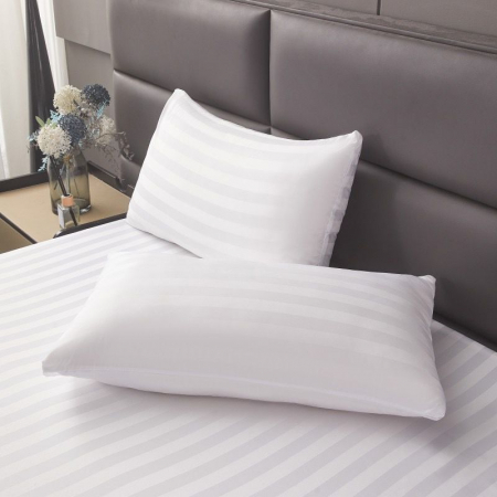 Set Lenjerie Pat Damasc Spatium 4 Piese Alb [1]