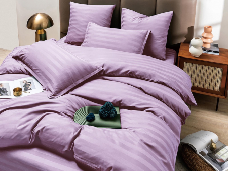 Lenjerii de pat - Set Lenjerie Pat Premium Spatium 6 Piese Lila