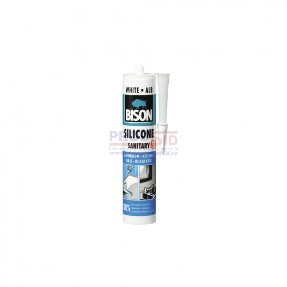 BISON SILICON SANITAR ALB 280ML [1]