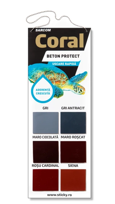 CORAL Beton Protect maron roscat 2.5 L [2]