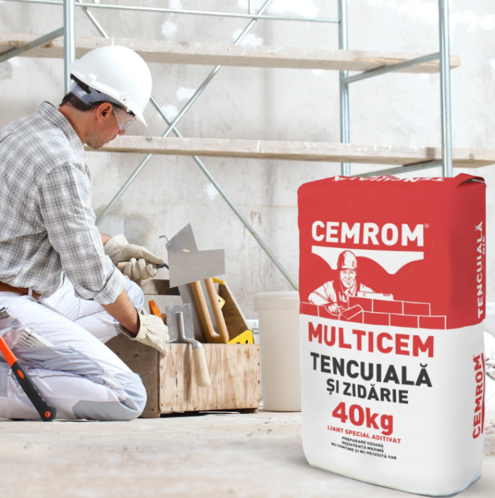 MORTAR (TENCUIALA SI ZIDARIE)MC 12.5/40KG [2]