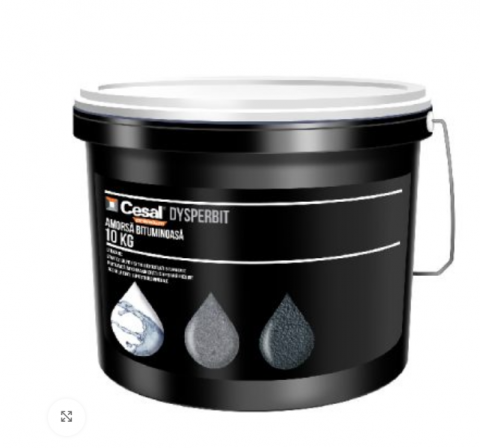 Materiale pentru hidroizolații - AMORSA BITUMINOASA DYSPERIT 10KG CESAL