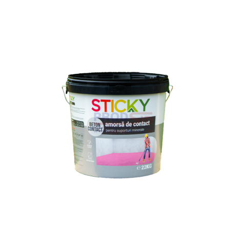Vopsea lemn, metal și suprafețe speciale - BETON CONTACT STICKY 22KG