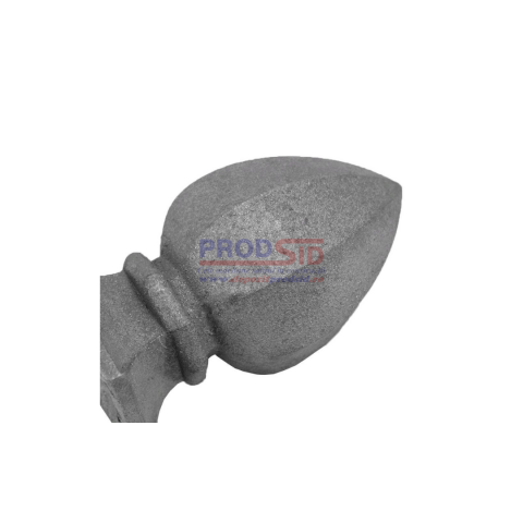 Capace și capete de stâlp - CAPAT  STALP ROTUND 40MM, H=90MM