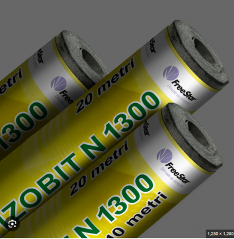 Materiale pentru hidroizolații - CARTON BITUMINAT IZOBIT N 1300-10M