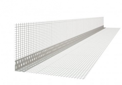 Colțare și plasă de armare - COLTAR PVC TERMO CU PLASA 23*23 /10X15-2.5ML