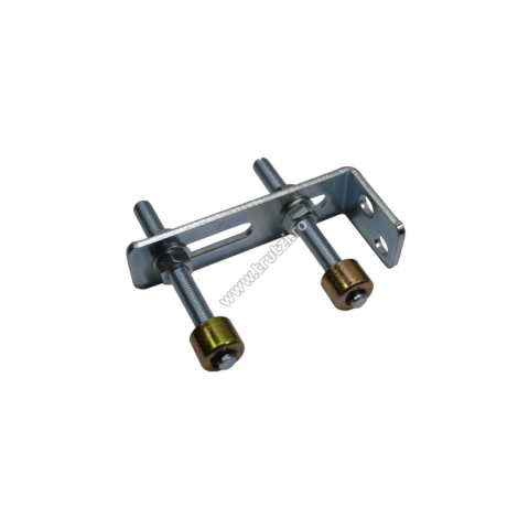 Accesorii pentru uși, porți și garduri - GHIDAJ SUP. U CU 2 ROLE 40MM 70*650 PORTI CULISANTE C