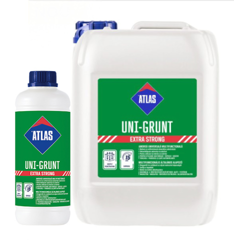 Vopsea, grund, email, lac și tencuială decorativă - GRUND AMORSA UNI-GRUNT 5KG ATLAS