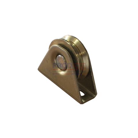 Accesorii pentru uși, porți și garduri - ROLA POARTA CULIS. V, FI  50MM GALBENA