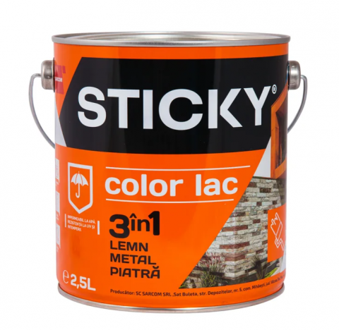 Lacuri - STICKY Lac Alchidic incolor  2.5 L