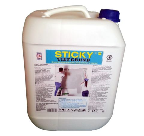 Grund, Amorsă - STICKY Tiefgrund amorsa perete, bidon 10 ltr.