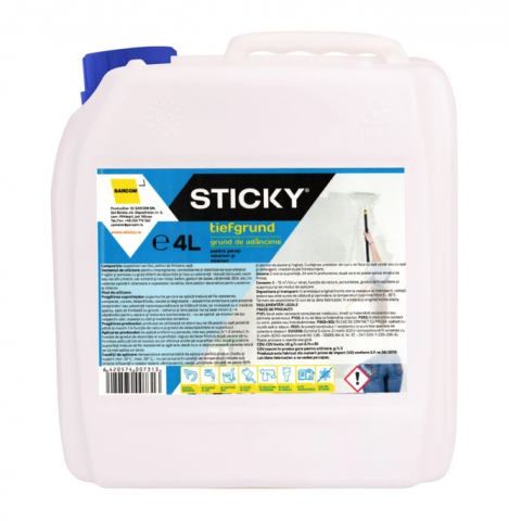 Grund, Amorsă - STICKY Tiefgrund amorsa perete, bidon 4 ltr.