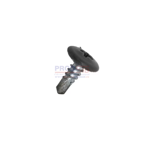 Șuruburi autoforante - SURUB CAP PLAT CU SAIBA AUTOF 4.2X16 RAL 8017 PH2