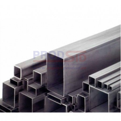 Țeavă din oțel pentru construcții - TEAVA RECTANGULARA  50X20X2