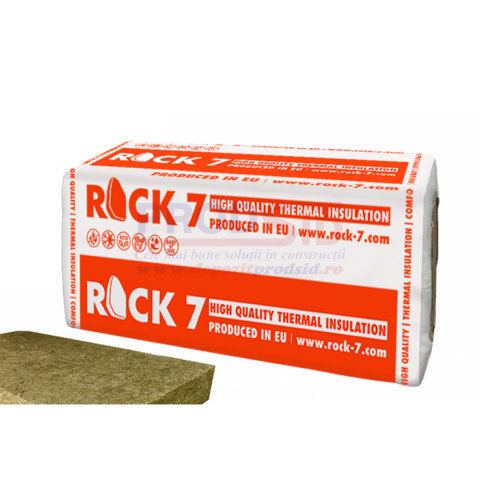 Materiale pentru termoizolații - VATA BAZALTICA FATADA ROCK CONTACTplus 100MM(1200X600)-2.88MP