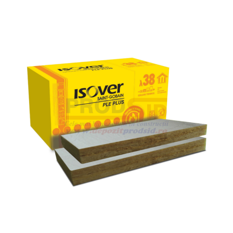 Materiale pentru termoizolații - VATA BAZALTICA PLE PLUS 50 ISOVER/7.2MP