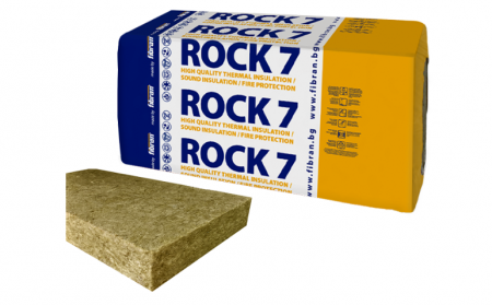 Materiale pentru termoizolații - VATA BAZALTICA ROCK LIGHT 100MM(1200X600)-2.88MP