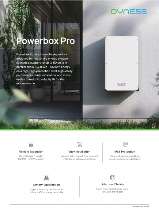 Baterie solara Dyness 10.24 kWh 48V LiFePO4 - Powerbox Pro [6]