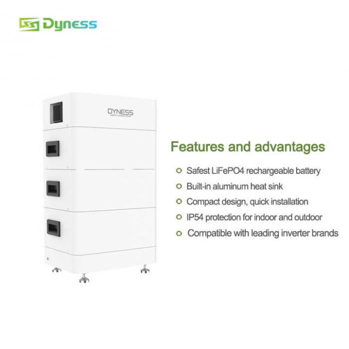 Baterie solara Dyness 10.65 kWh 288V LiFePO4 - Tower TS10 [7]