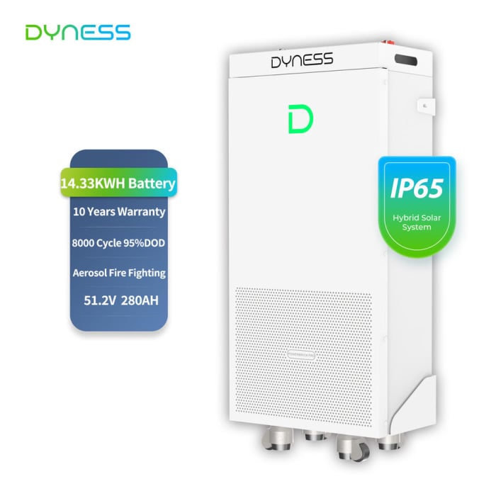 Baterie solara Dyness 14.336 kWh 51.2V LiFePO4 IP65 - PowerBrick Pro [1]