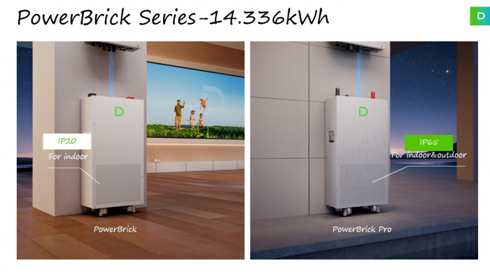 Baterie solara Dyness 14.336 kWh 51.2V LiFePO4 - PowerBrick Pro [7]