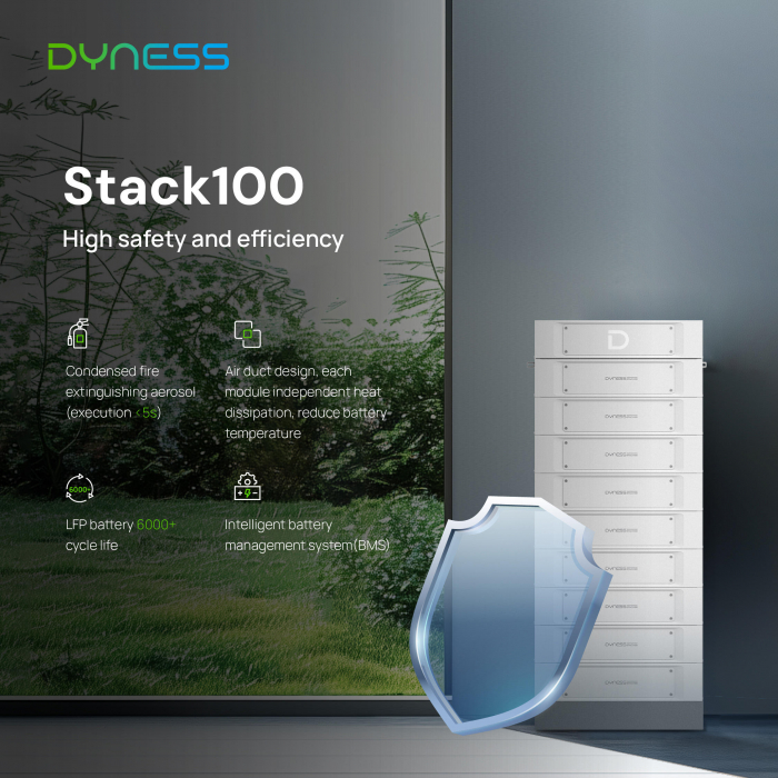 Baterie C&I Dyness 51.2 kWh 512V LiFePO4 - STACK100-10s [10]