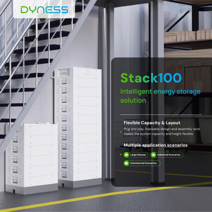 Baterie C&I Dyness 66.56 kWh 665V LiFePO4 - STACK100-13s [9]