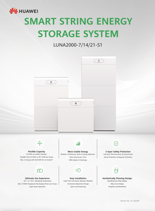 Baterie Huawei 6.9 kWh LiFePO4 - LUNA2000-7-S1 [3]
