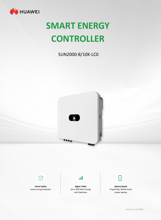 Invertor Hibrid monofazat Huawei 10 kW - SUN2000-10KTL-LC0 [4]