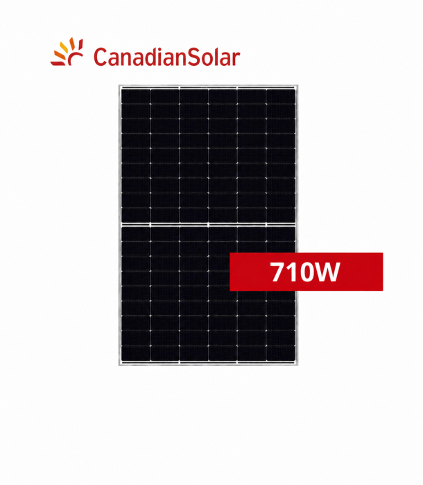 Panou fotovoltaic bifacial Canadian Solar 710W - CS7N-710TB-AG TOPBiHiKu7 N-type