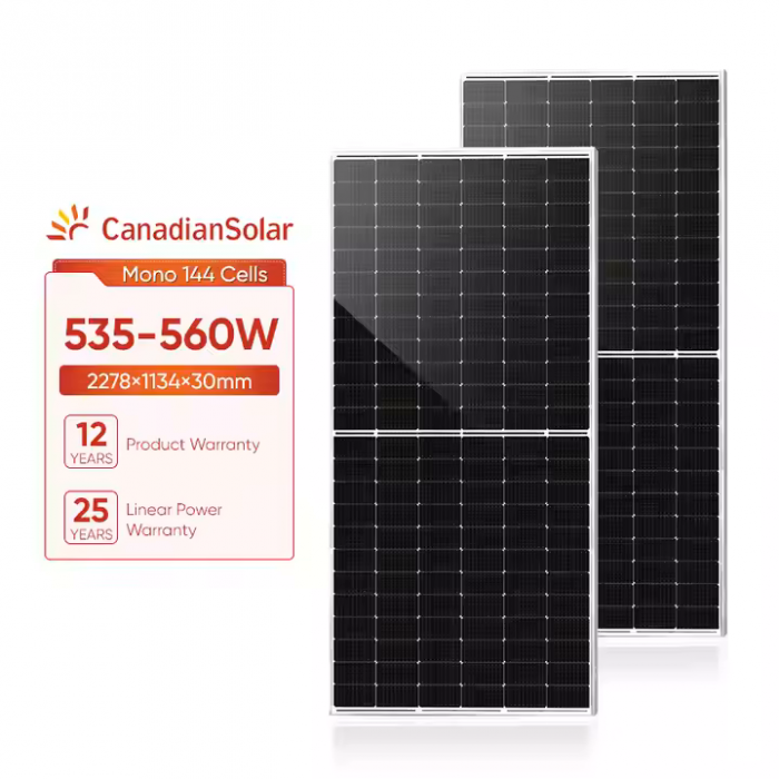 Panou fotovoltaic Canadian Solar 555W - CS6W-555MS HiKu6 Mono PERC