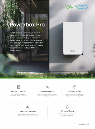 Baterie solara Dyness 10.24 kWh 48V LiFePO4 - Powerbox Pro [5]