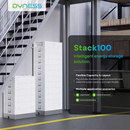 Baterie C&I Dyness 71.68 kWh 716V LiFePO4 - STACK100-14s [8]