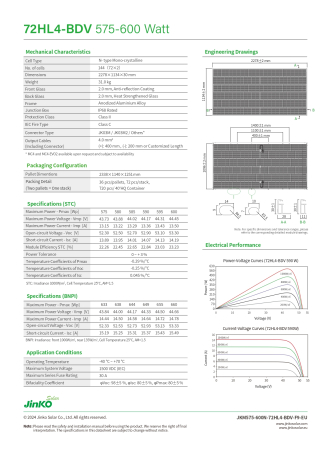 Panou solar bifacial Jinko Tiger Neo 585W - JKM585N-72HL4-BDV N-Type [5]