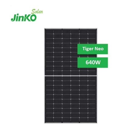 Panouri solare Jinko Solar - Panou solar bifacial Jinko Tiger Neo 640W - JKM640N-66HL4M-BDV N-Type