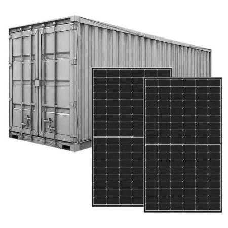 Panou solar bifacial Jolywood NIWA Pro 455W Rama neagra - JW-HD96N-R2-455W-BF